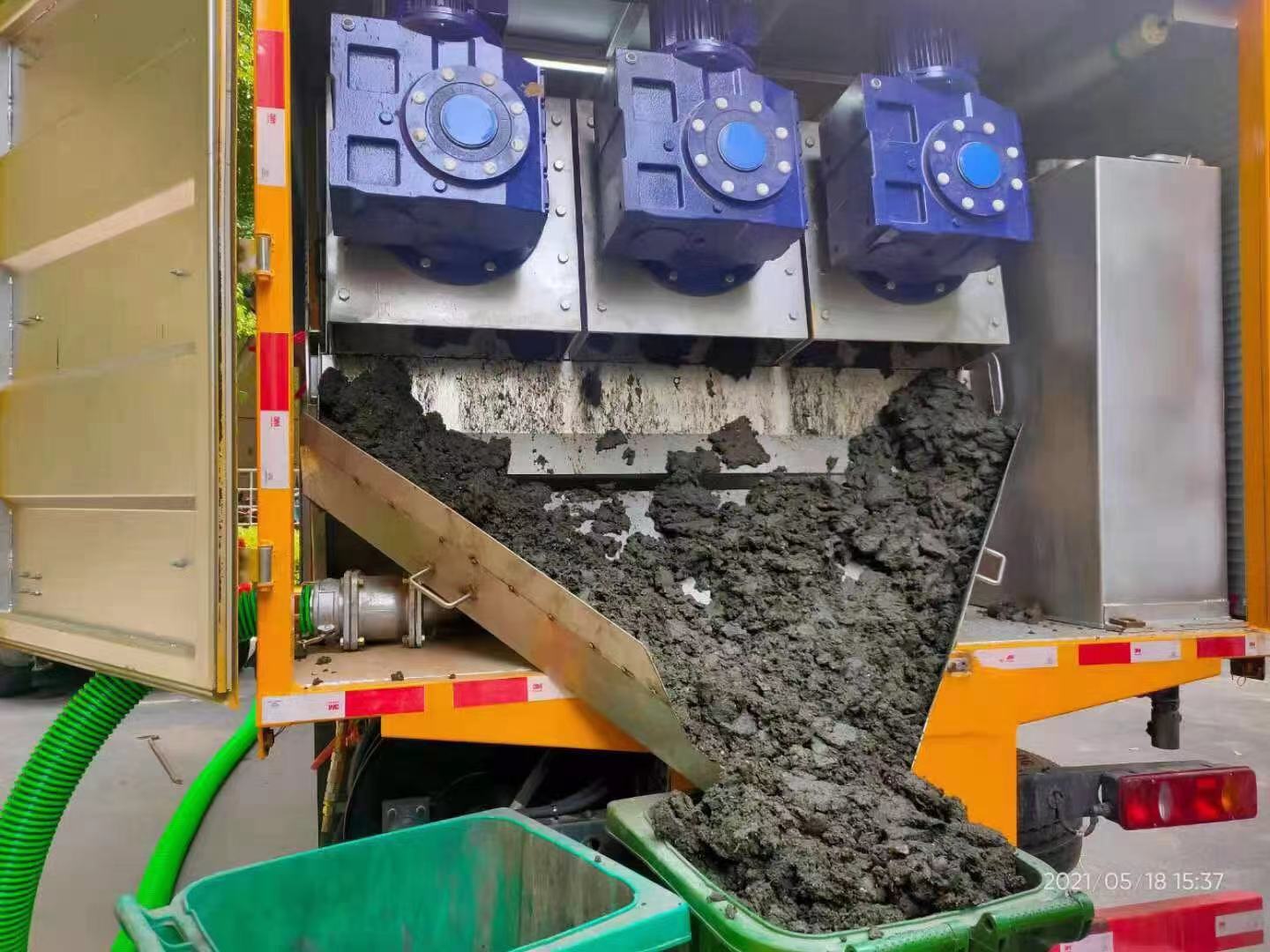 南昌化糞池清掏城市維護站-泥漿凈化干濕分離處理